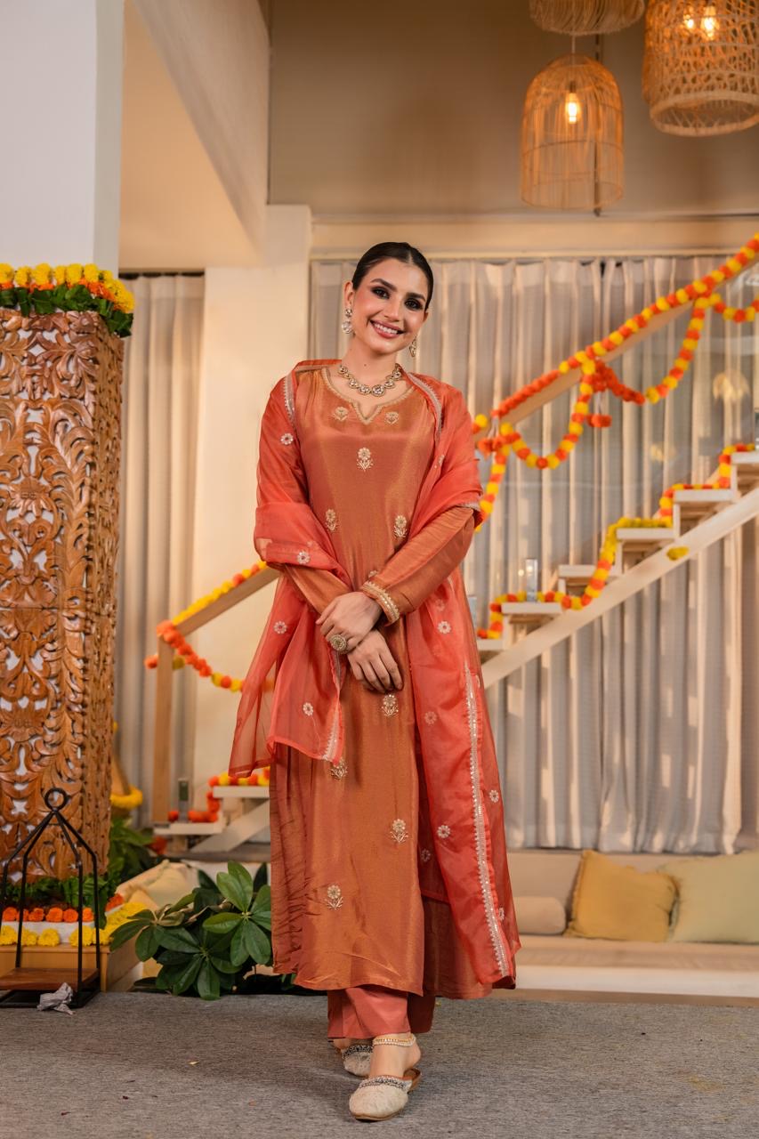 Shimmer Tissue Graceful Elegance Suit