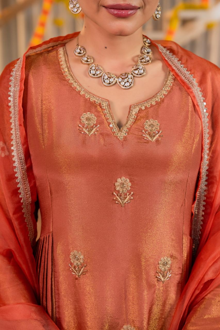 Shimmer Tissue Graceful Elegance Suit