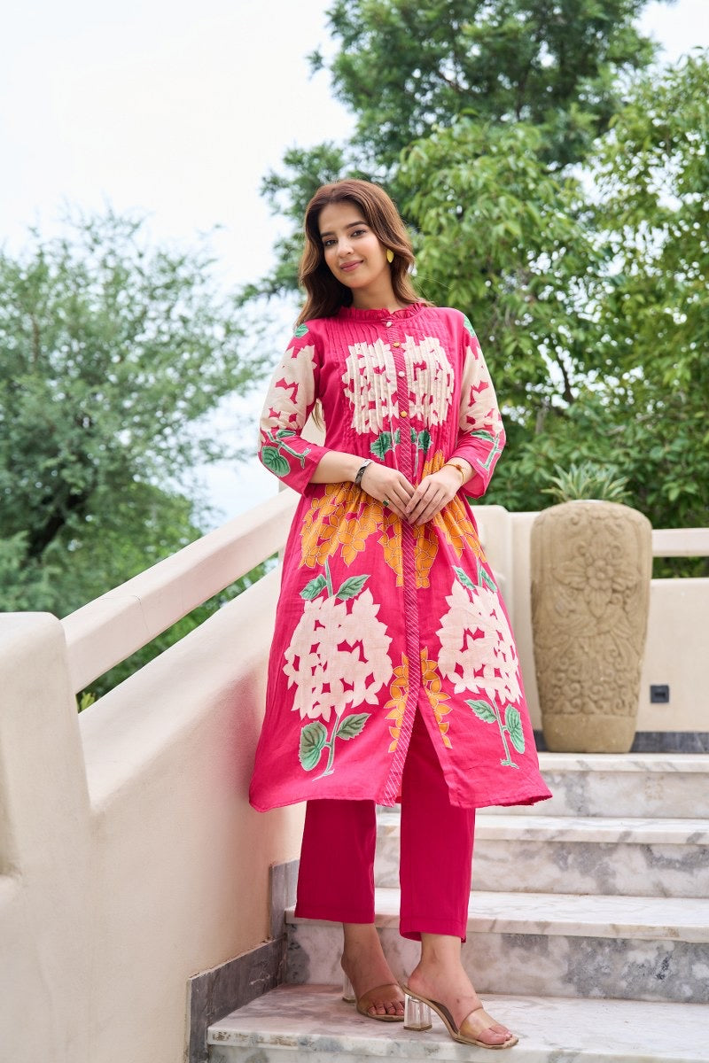 Mul Cotton Pure Fabric Suit