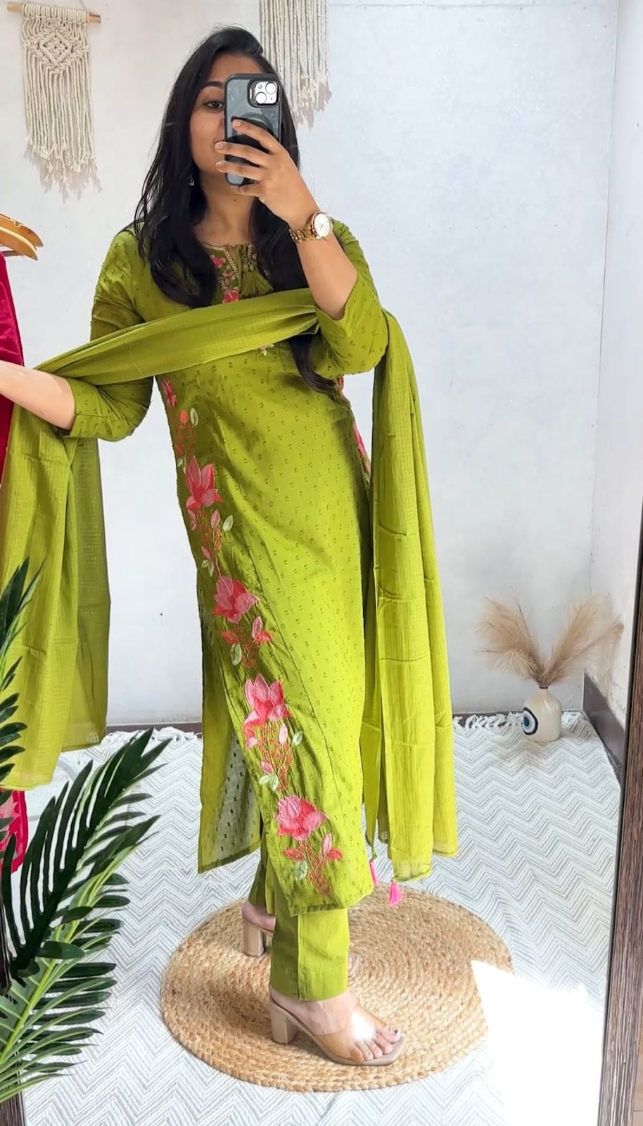 Elegant Mul Dobby Cotton