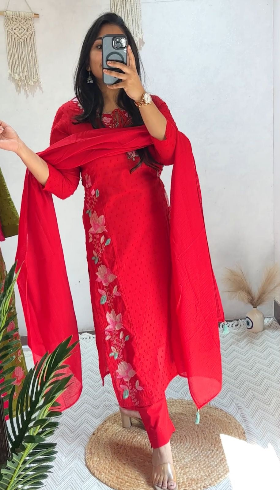 Elegant Mul Dobby Cotton