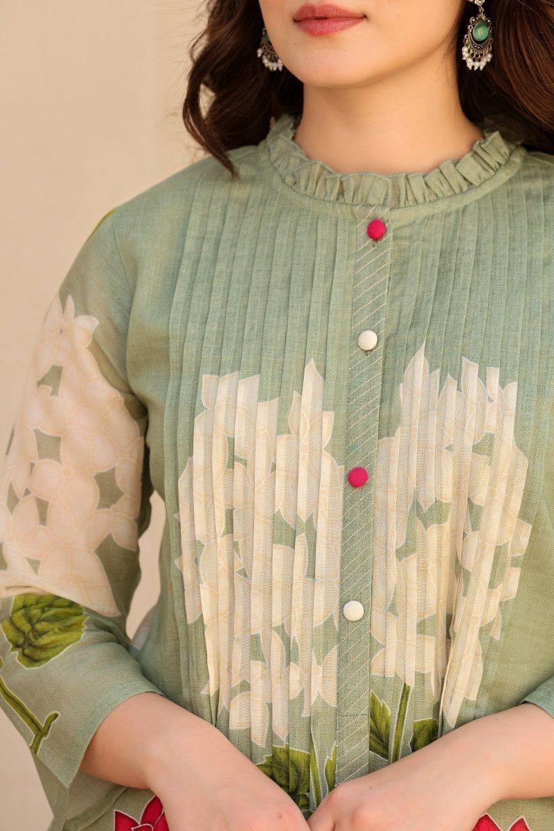 Mul Cotton Pure Fabric Suit