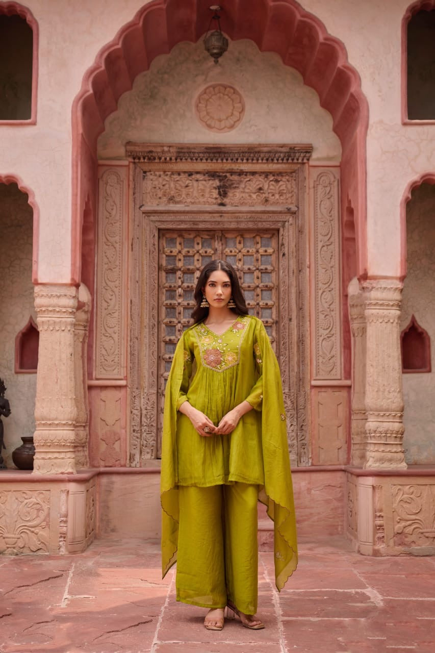 Elegance Stylish coord set with Dupatta