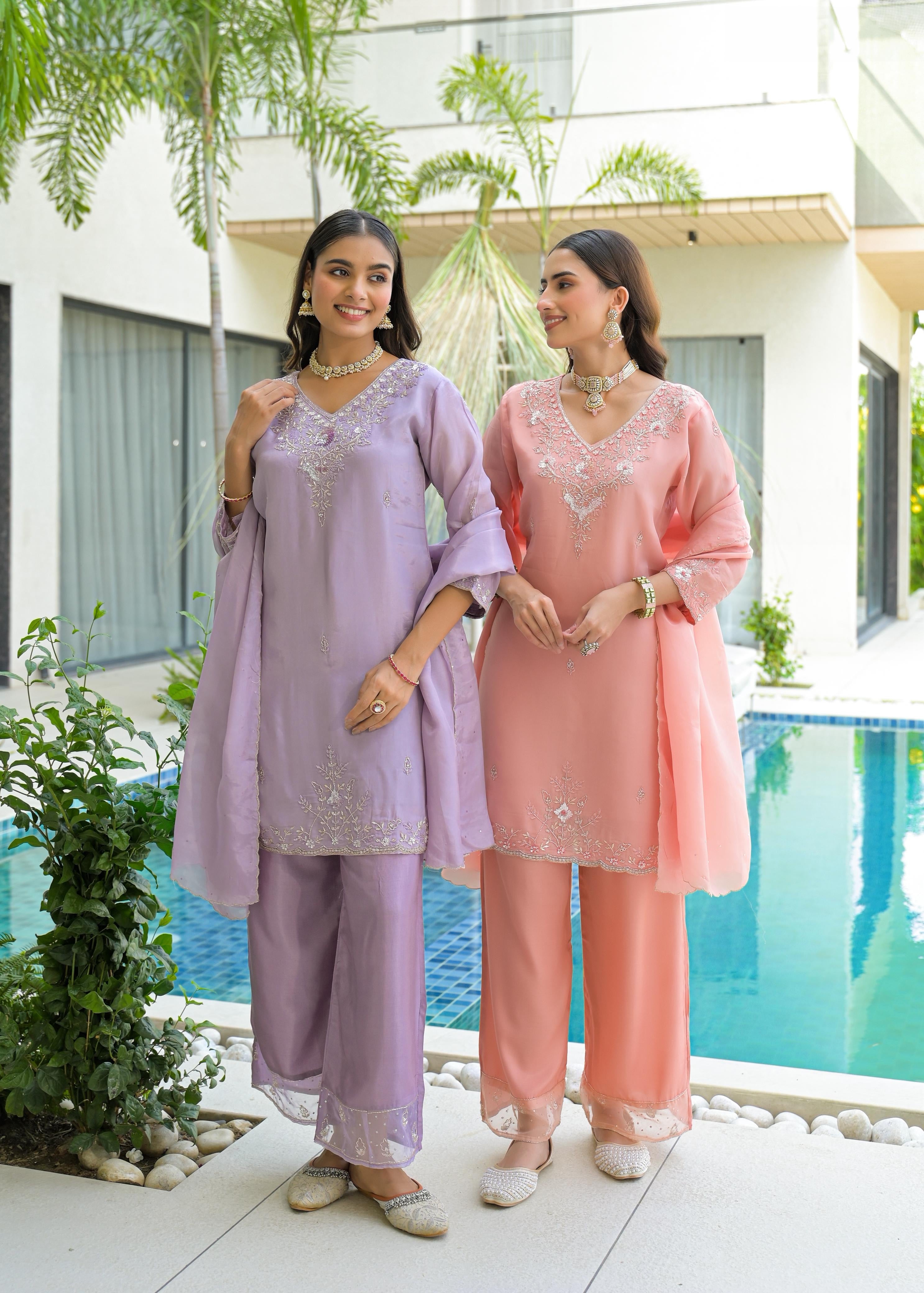 Crepe Coordset Suit