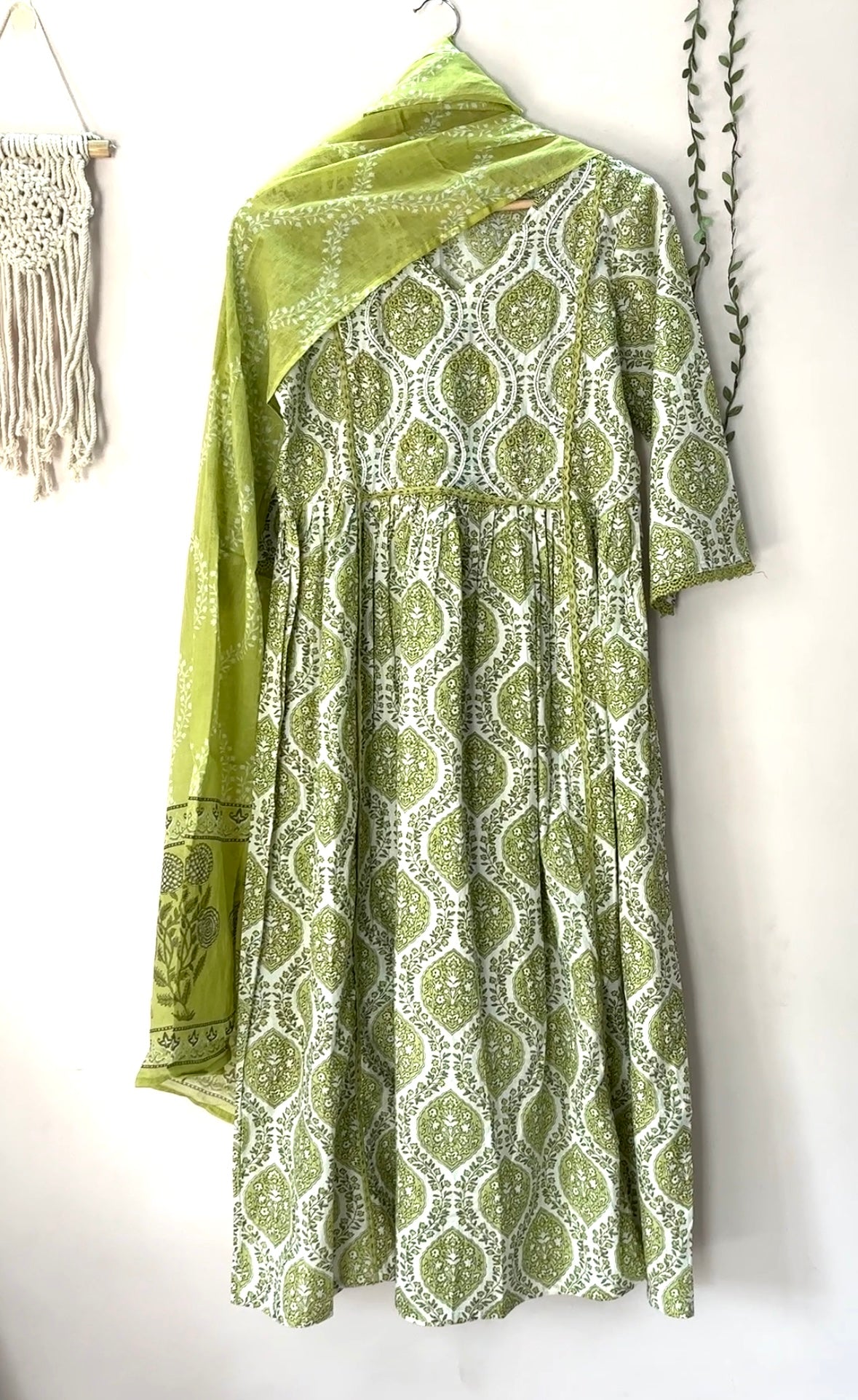 Pure Cotton three piece suit