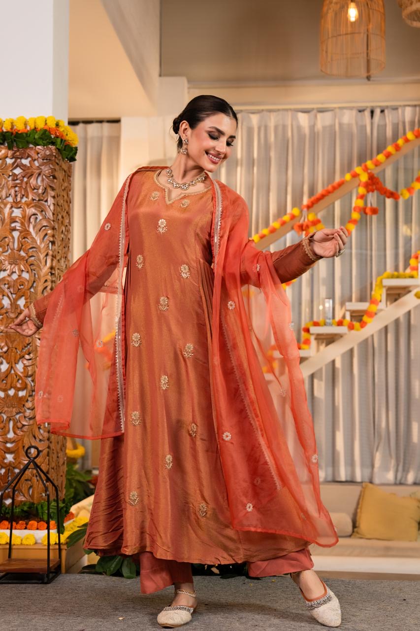 Shimmer Tissue Graceful Elegance Suit