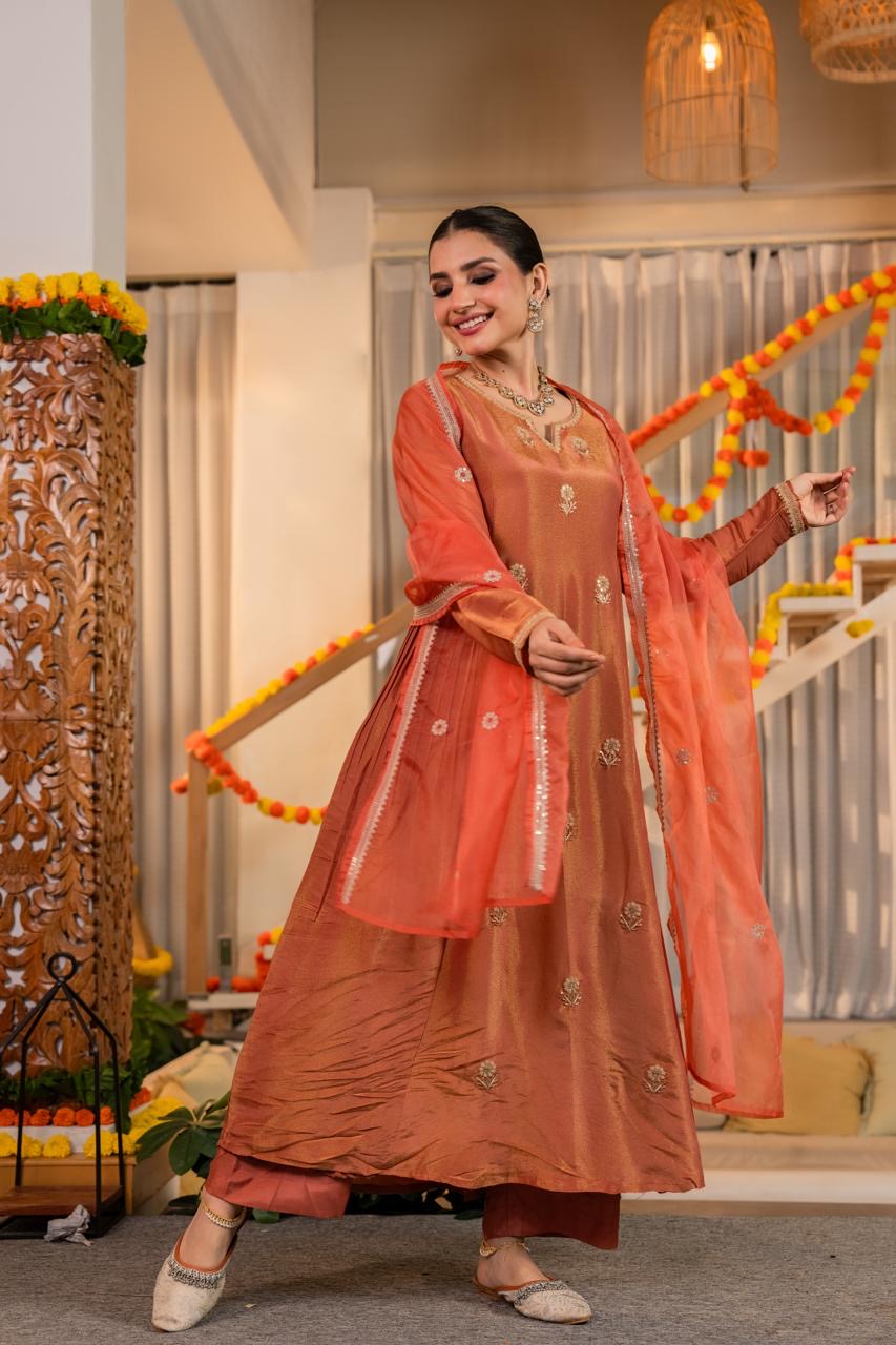 Shimmer Tissue Graceful Elegance Suit