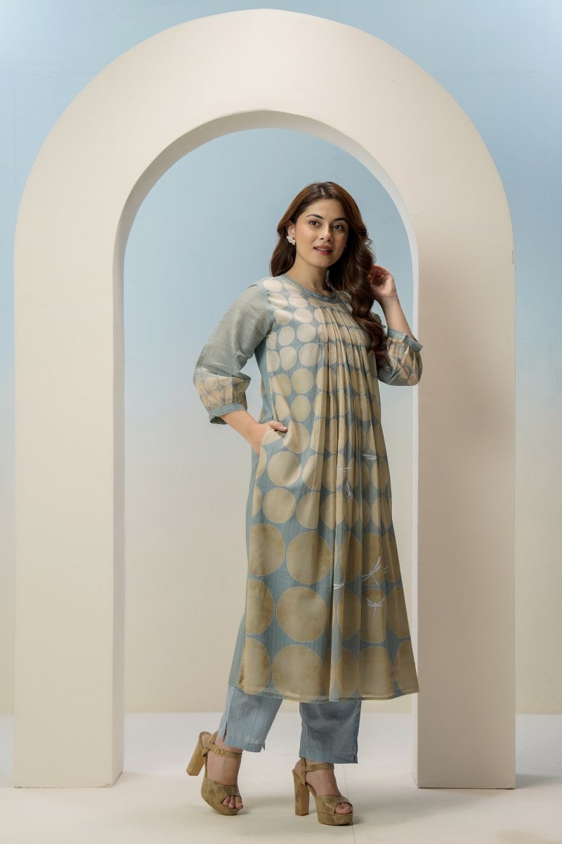 Mul Cotton Pure Fabric Suit Set