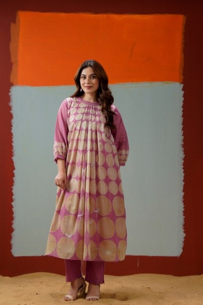 Mul Cotton Pure Fabric Suit Set