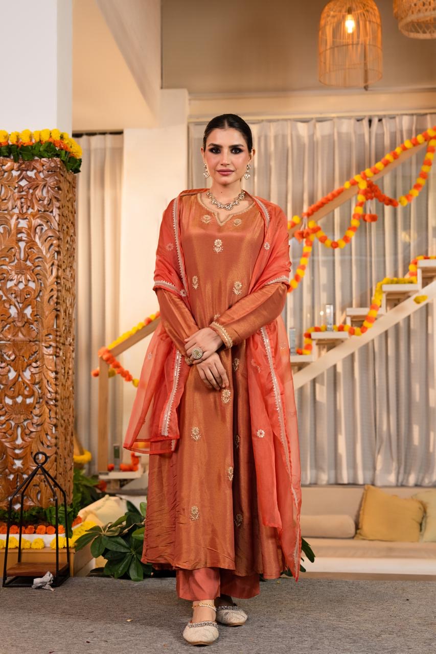 Shimmer Tissue Graceful Elegance Suit