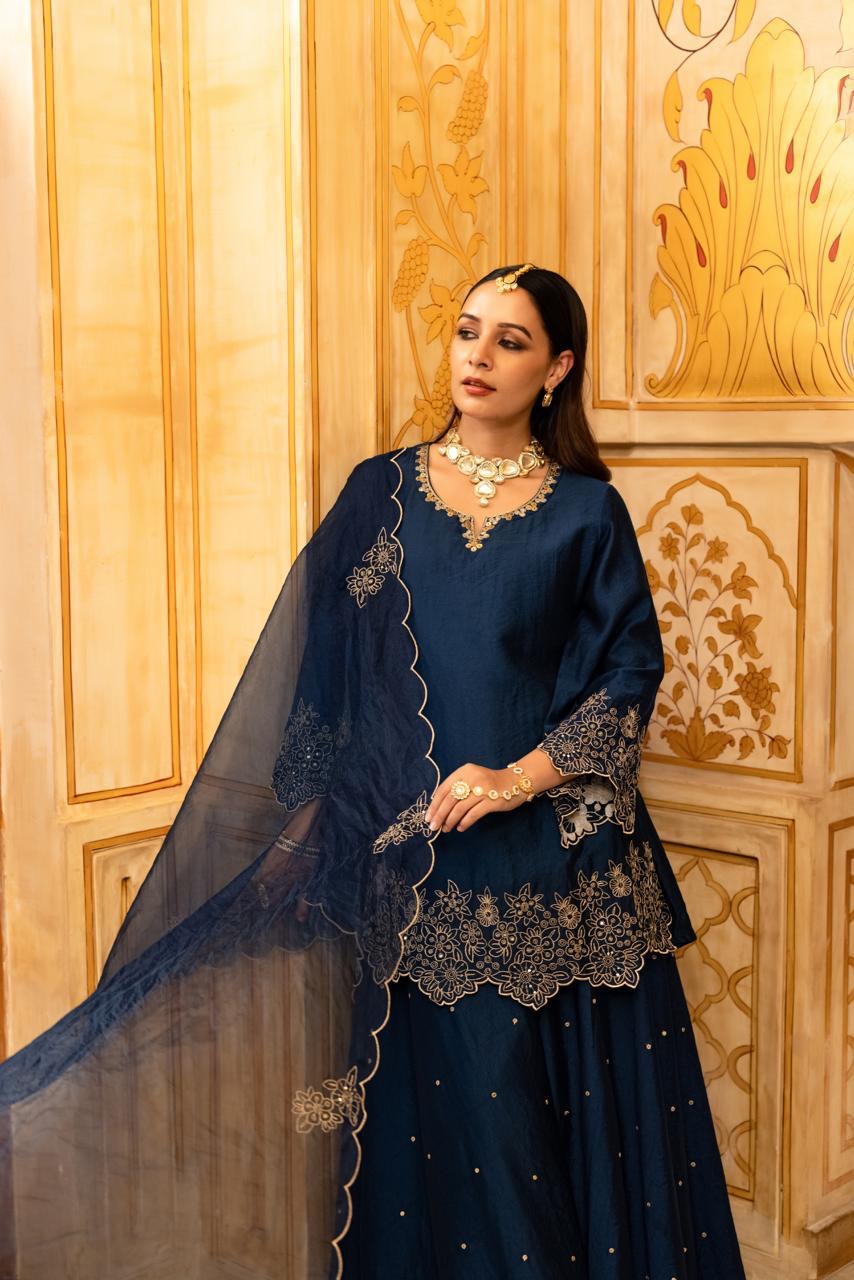 Pure Russian Silk Suit