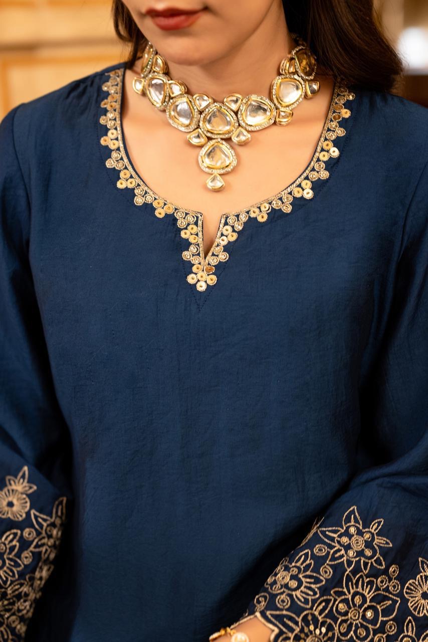 Pure Russian Silk Suit