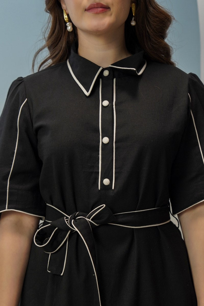 Cotton flex Midi dresses