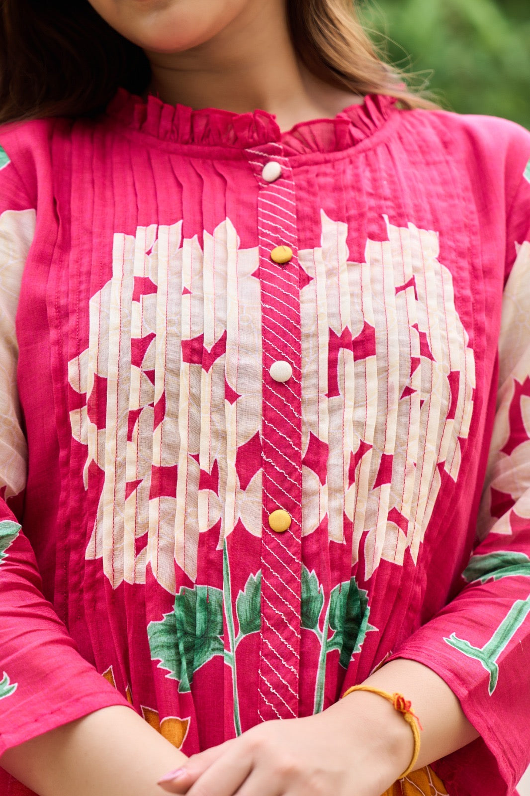 Mul Cotton Pure Fabric Suit