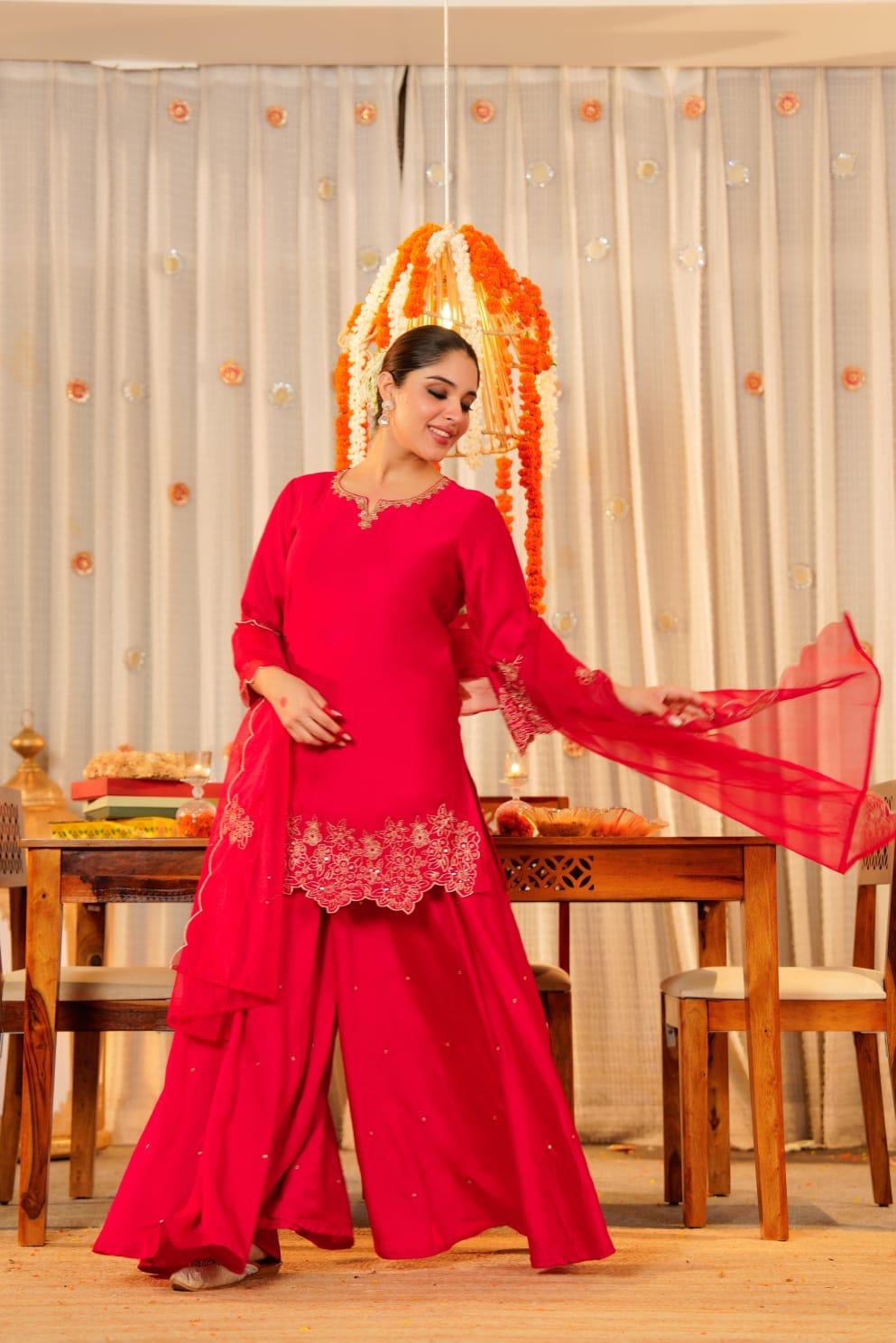 Pure Russian Silk Suit