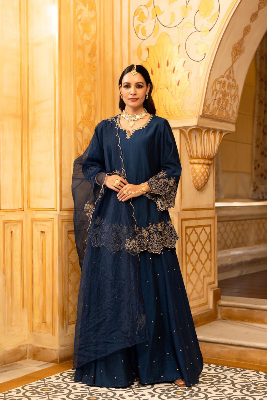 Pure Russian Silk Suit