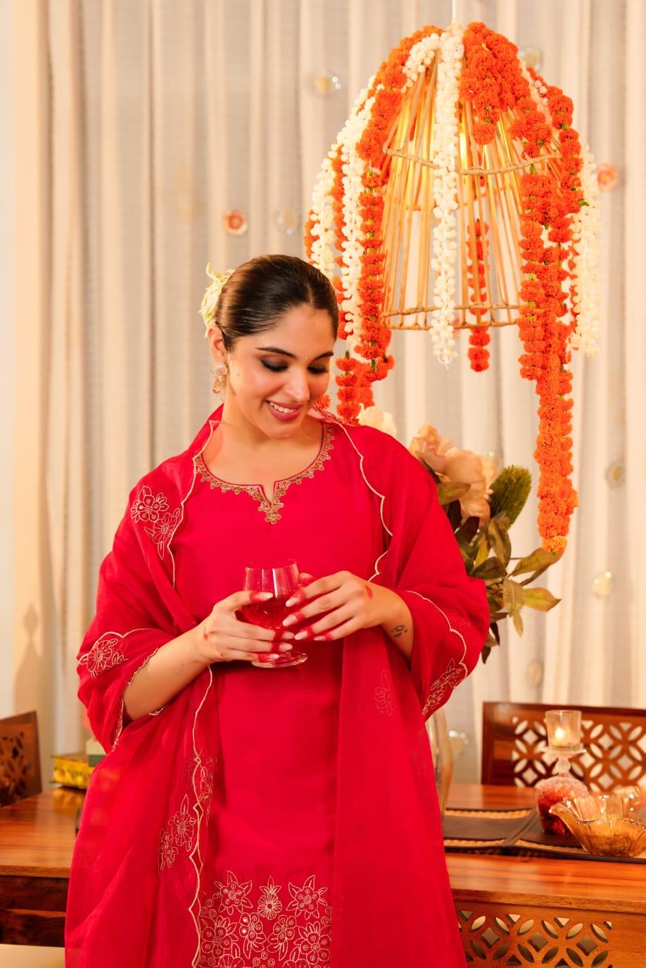 Pure Russian Silk Suit