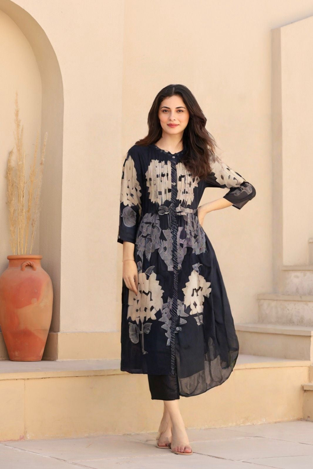 Mul Cotton Pure Fabric Suit