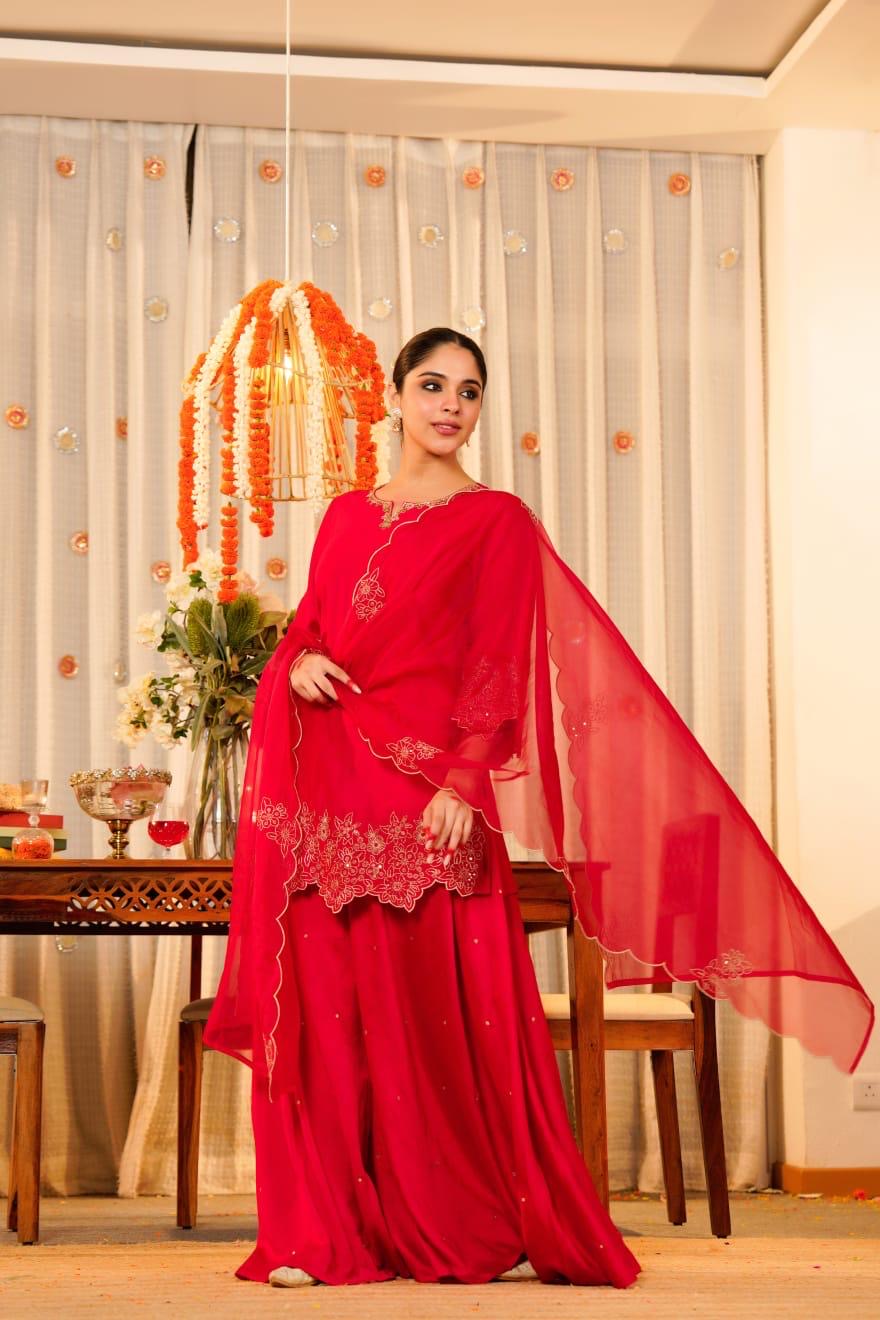 Pure Russian Silk Suit