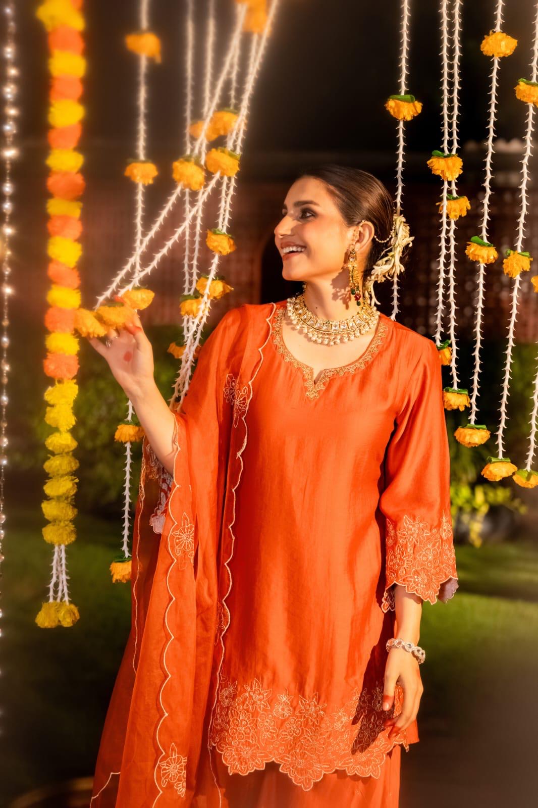 Pure Russian Silk Suit