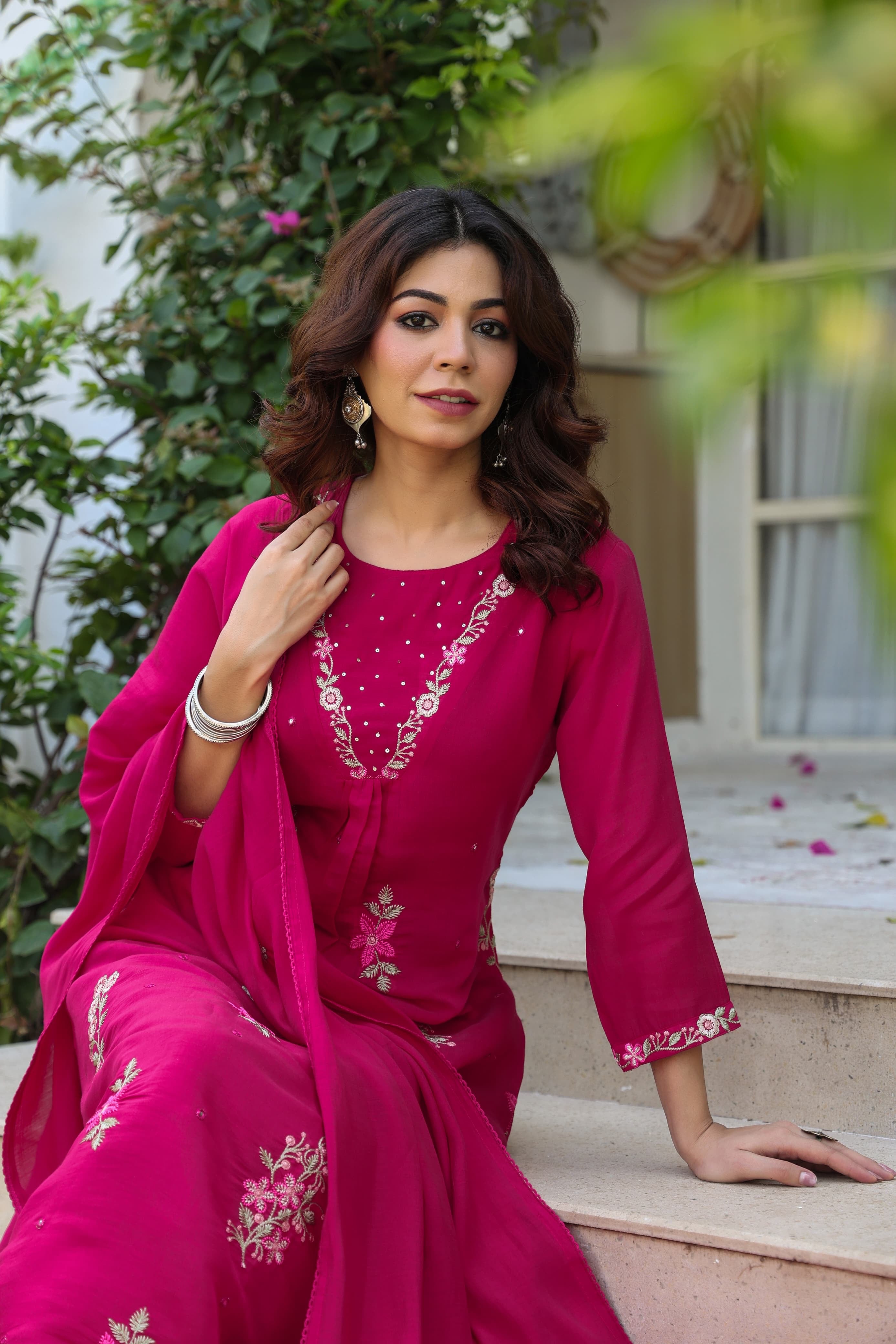 Classy Elegance in Mul Chanderi