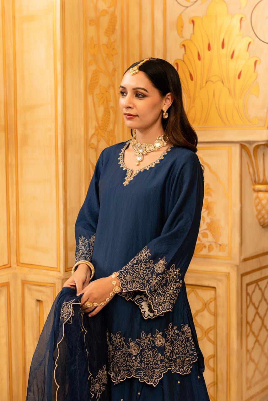 Pure Russian Silk Suit