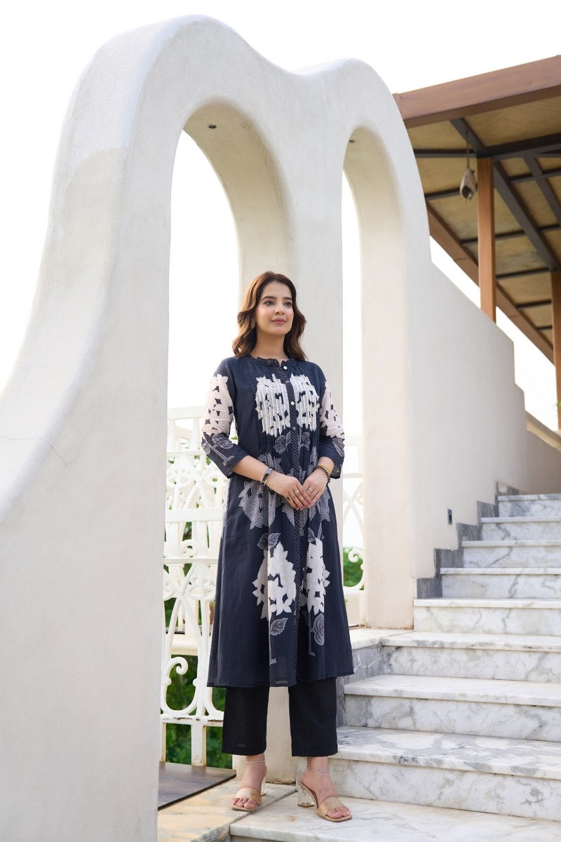 Mul Cotton Pure Fabric Suit