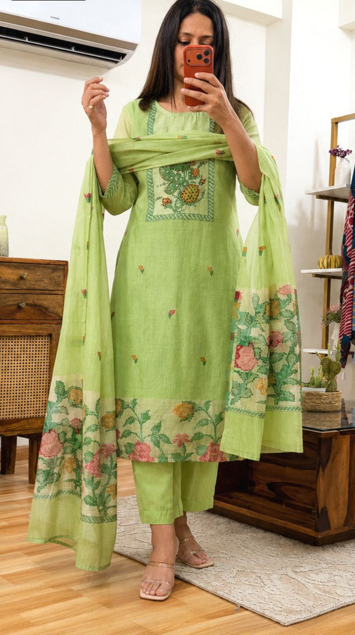 Vasanti Bloom Cotton Suit Sets