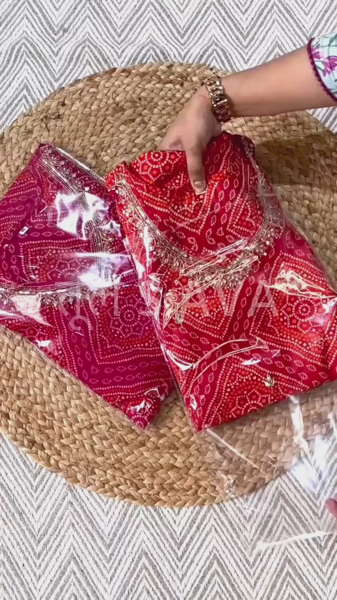 Cotton Bandhani Suit