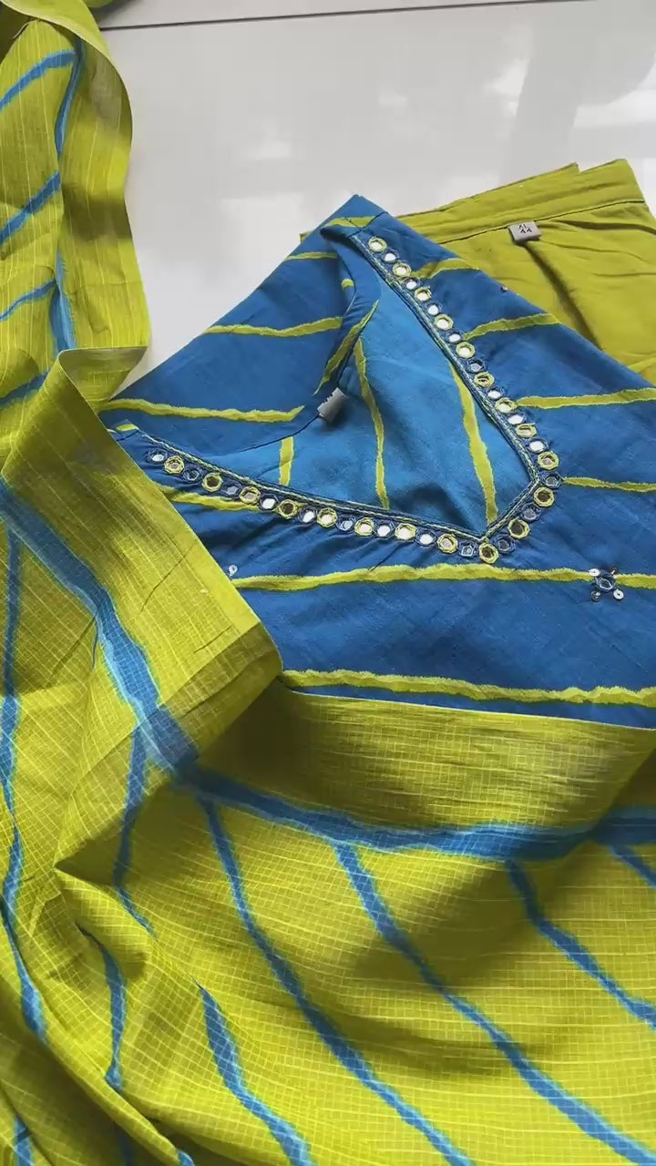 Leheriya Cotton Suit Sets