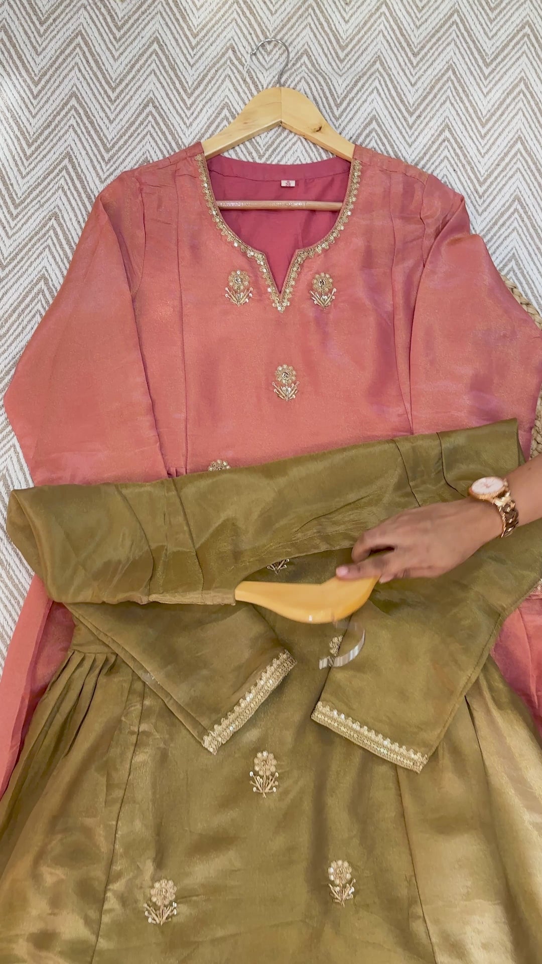 Shimmer Tissue Graceful Elegance Suit