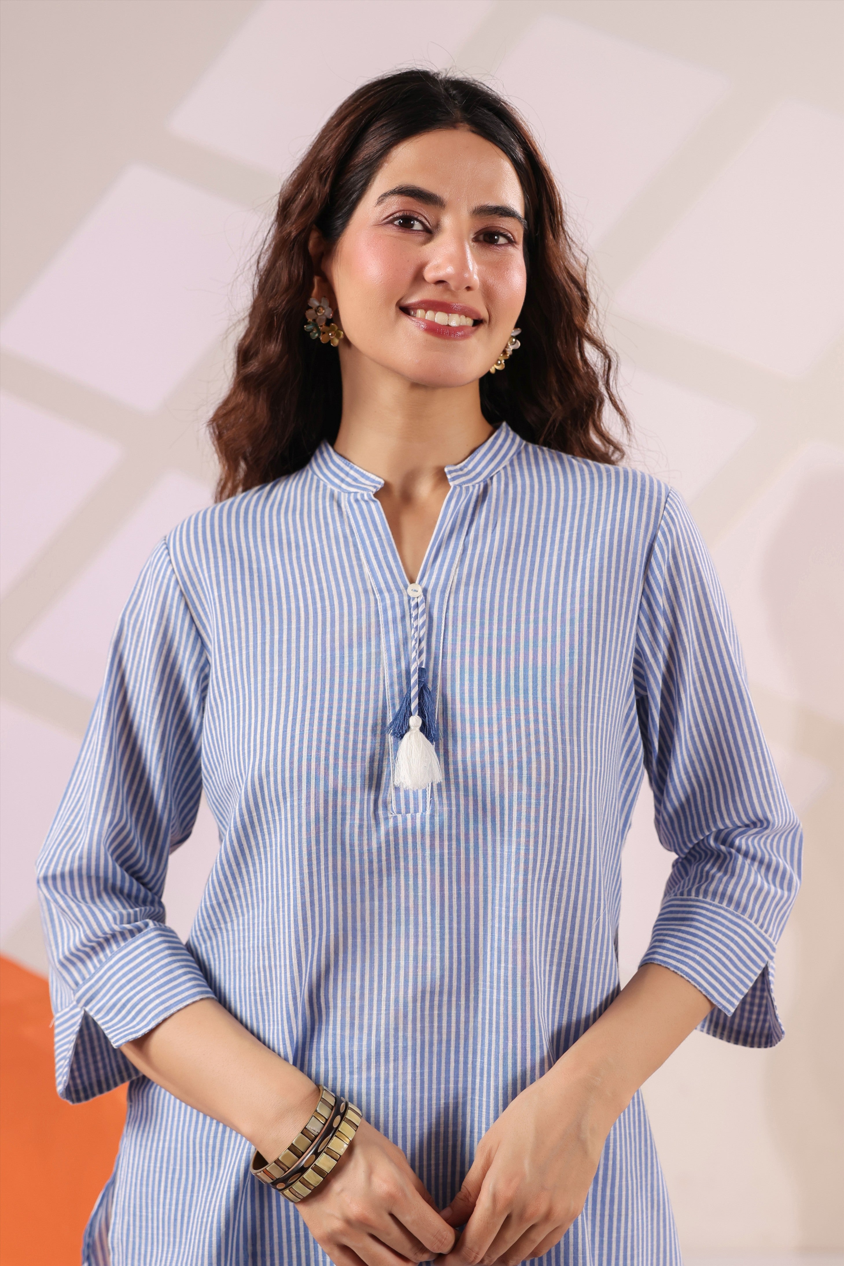 Classic Stripe Farsi Co-ord Set