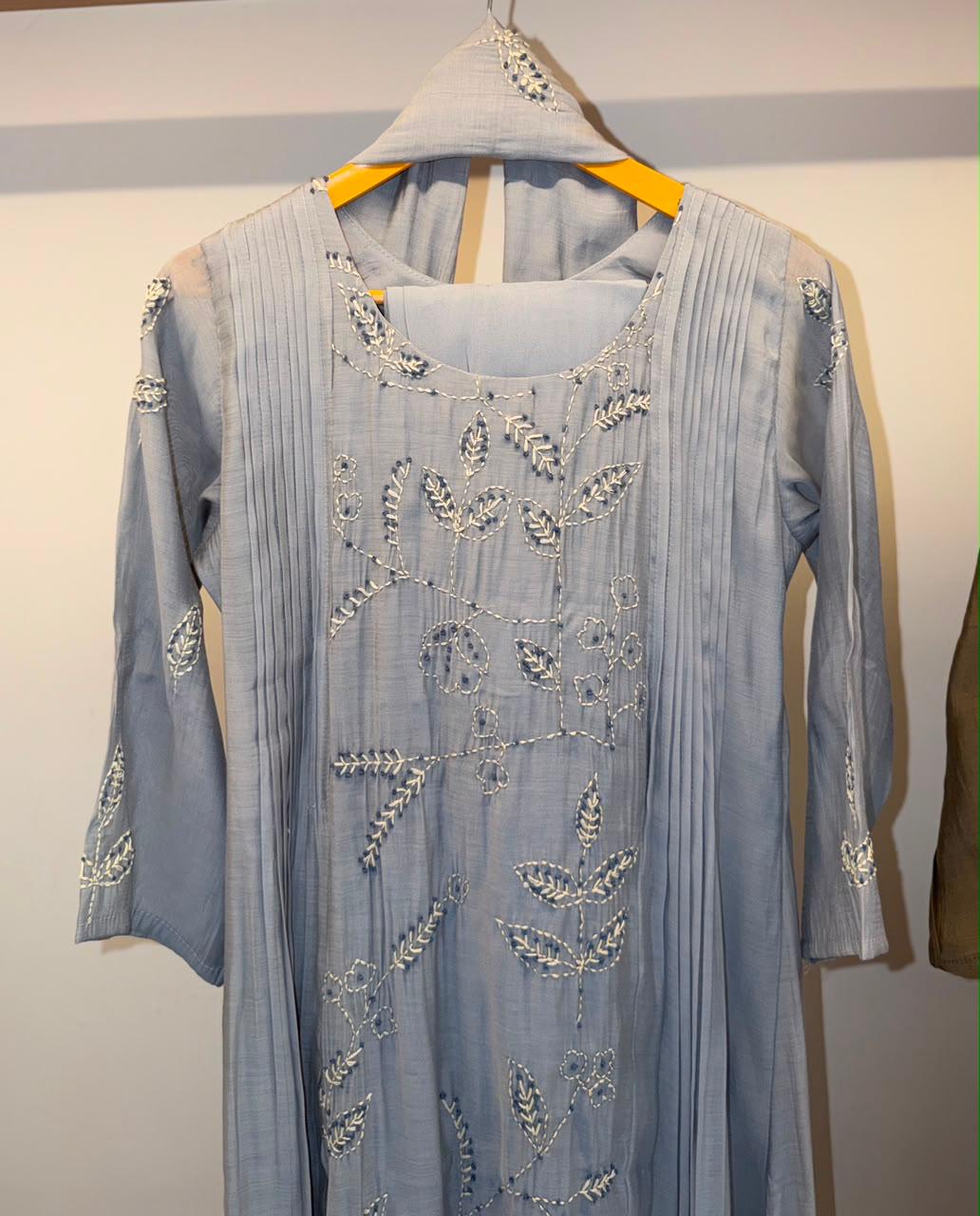 Nazaakat Mul Chanderi Suit Sets