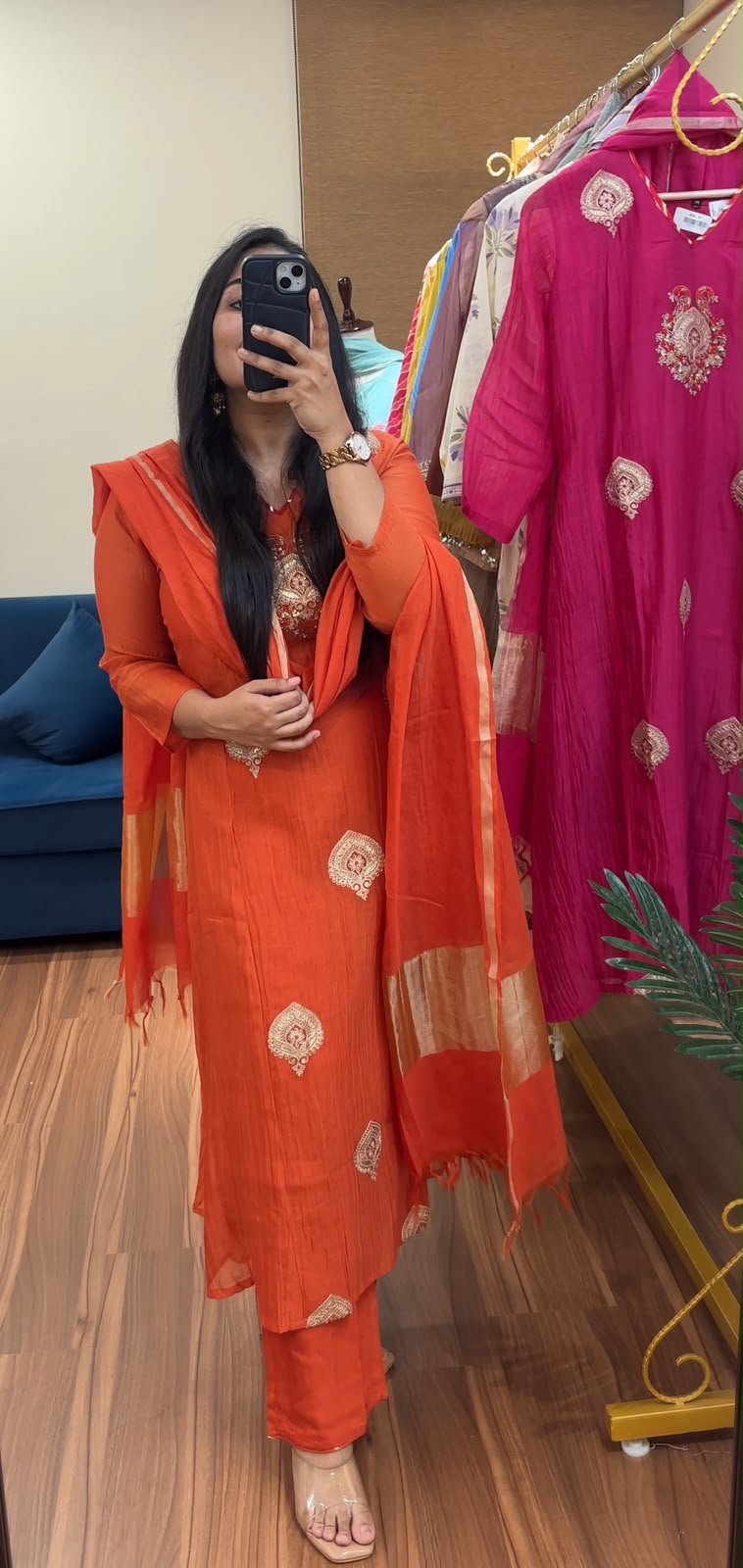 Rajwada Banarasi Mul Chanderi Suit Sets