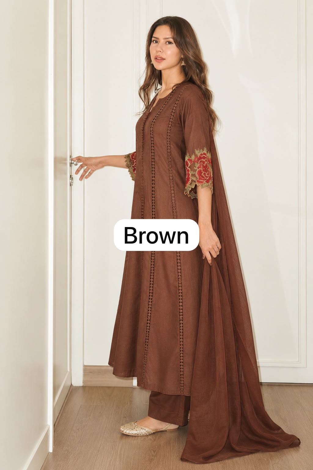 Kashvi Cotton Thread-work Suit Sets
