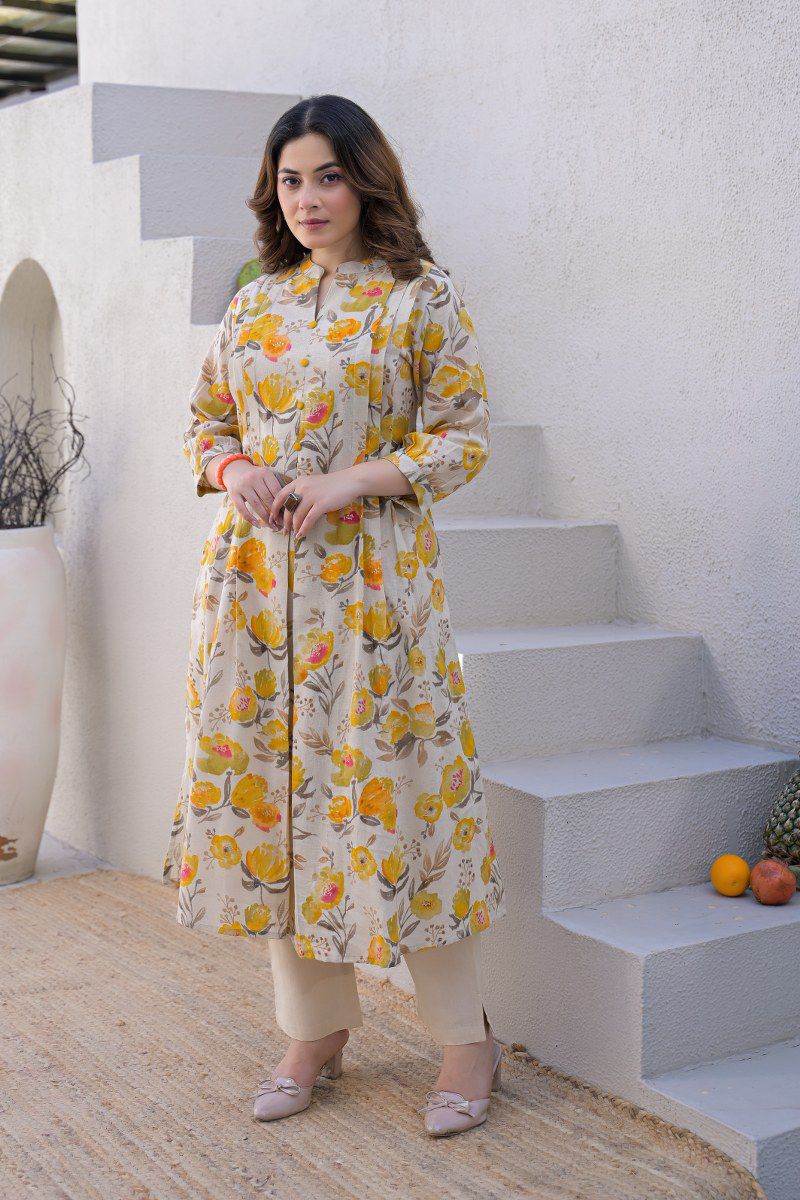 Bloom Haven Cotton Flex Co-ord Set