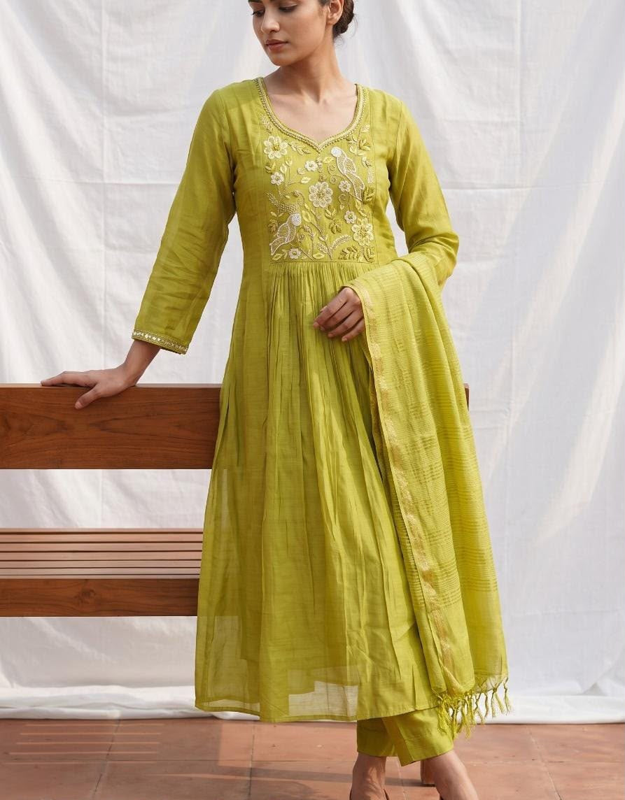 Zariya Mul Chanderi Suit Sets