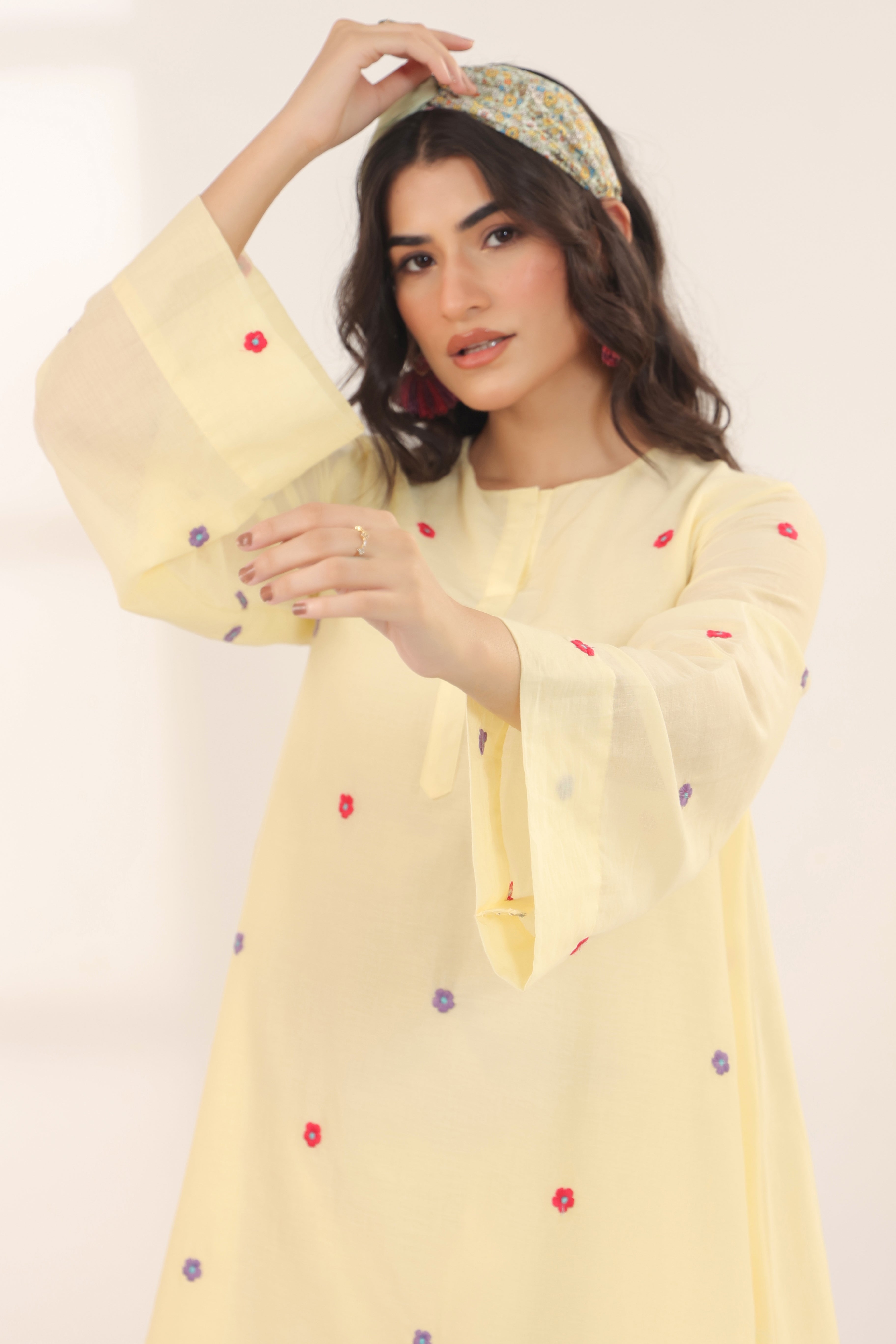 Pastel dream Farsi Co-ord Set