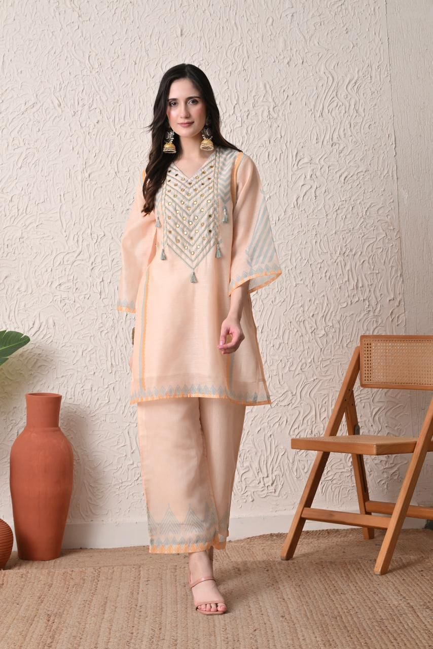 Eira Mul Chanderi Co-ord Sets