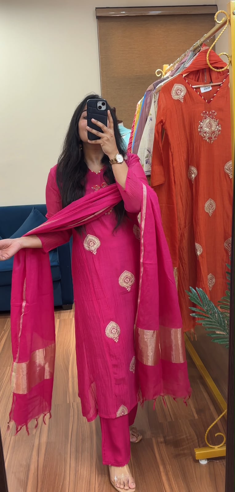 Rajwada Banarasi Mul Chanderi Suit Sets