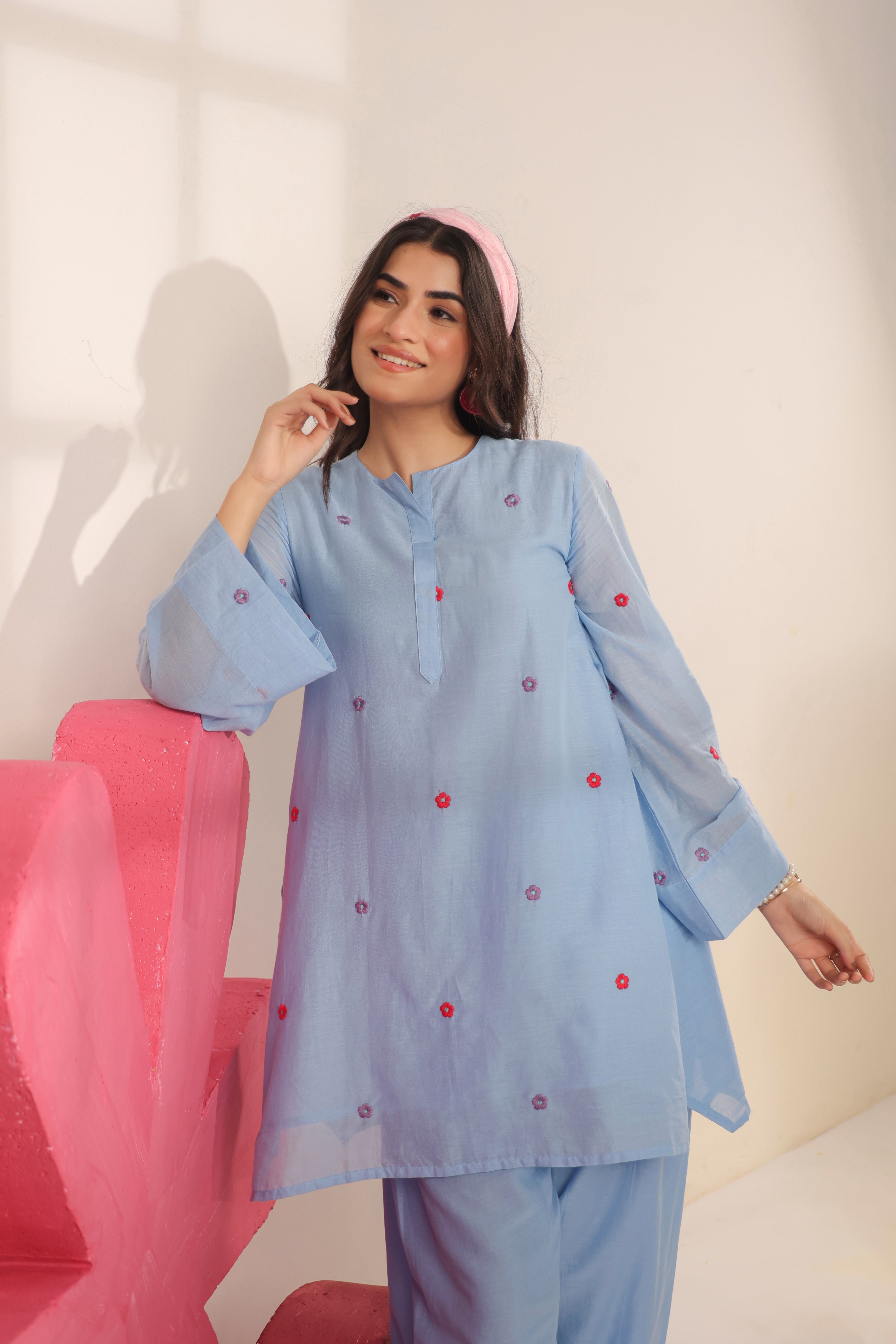 Pastel dream Farsi Co-ord Set