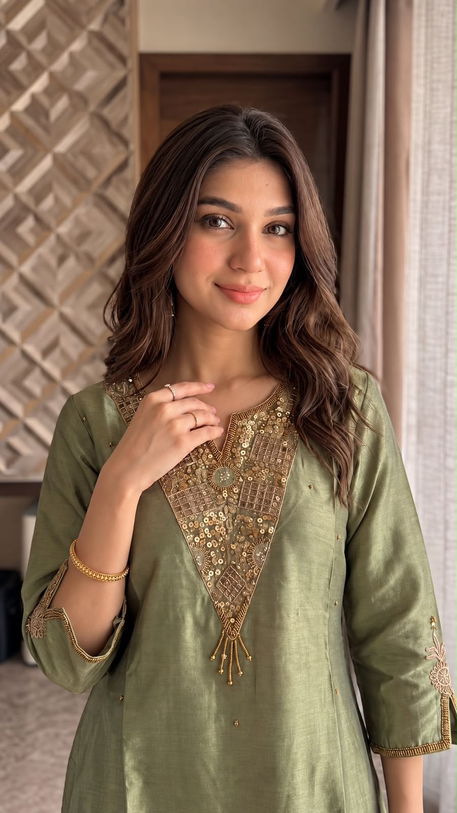 Zareen Kanjivaram Adda Work Co-ord Sets