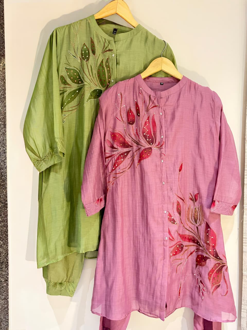 Nayra Banarasi Mul Chanderi Co-ord Sets