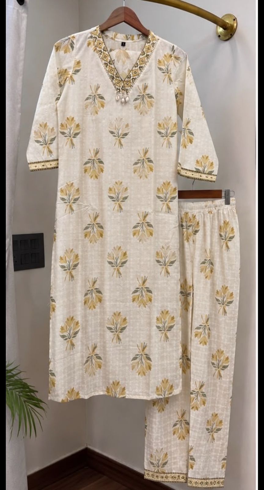 Floral Bloom Cotton Suit Sets