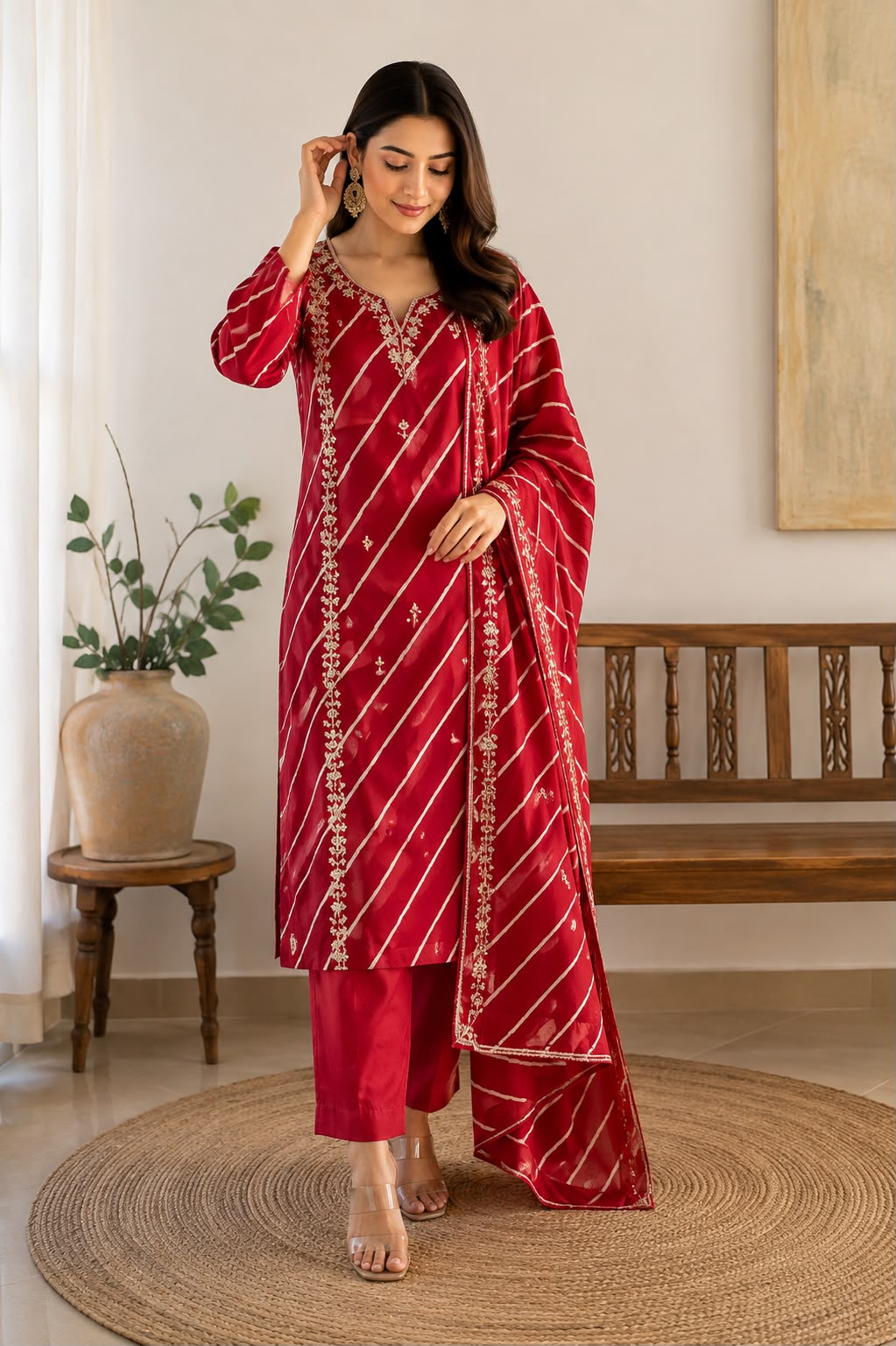Vastra Leher Cotton Suit Sets