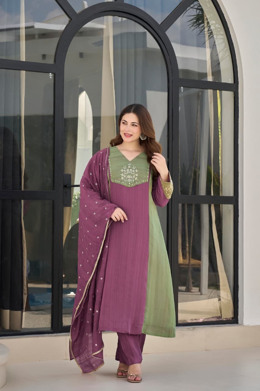 Mehreen Mul Chanderi Suit Sets