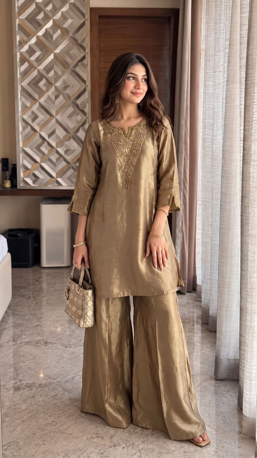 Zareen Kanjivaram Adda Work Co-ord Sets