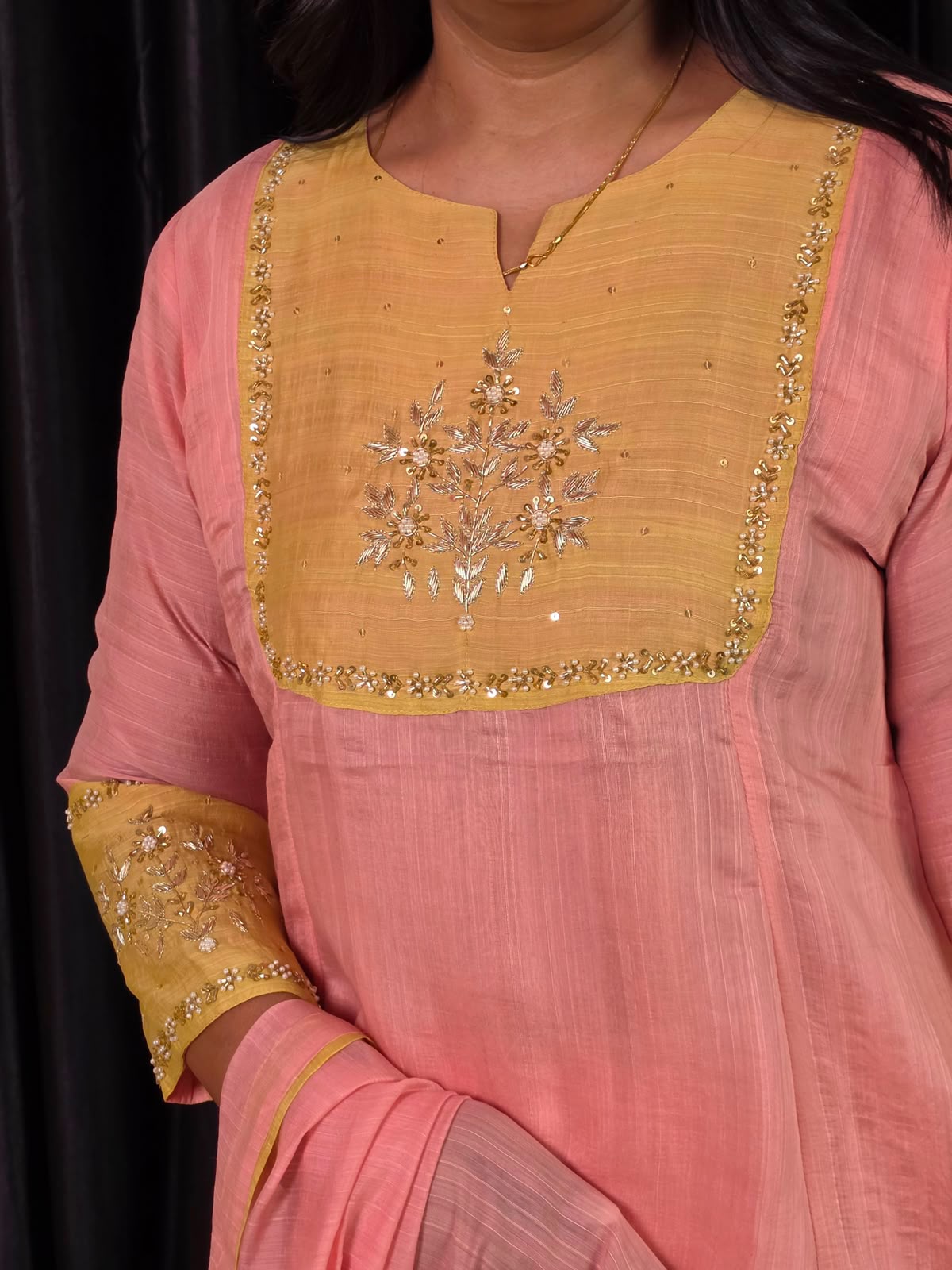 Aurielle Mul Chanderi Suit Sets