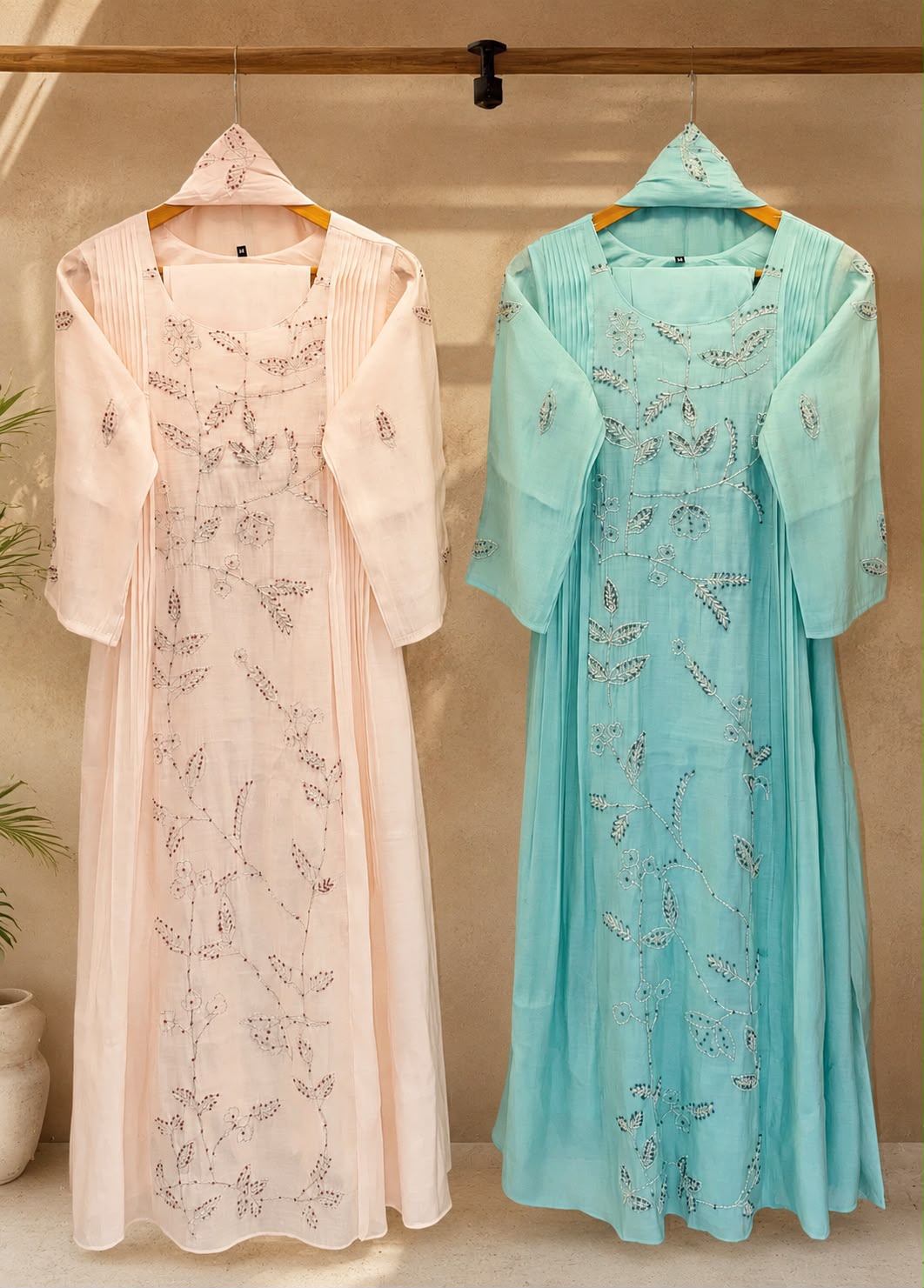 Nazaakat Mul Chanderi Suit Sets