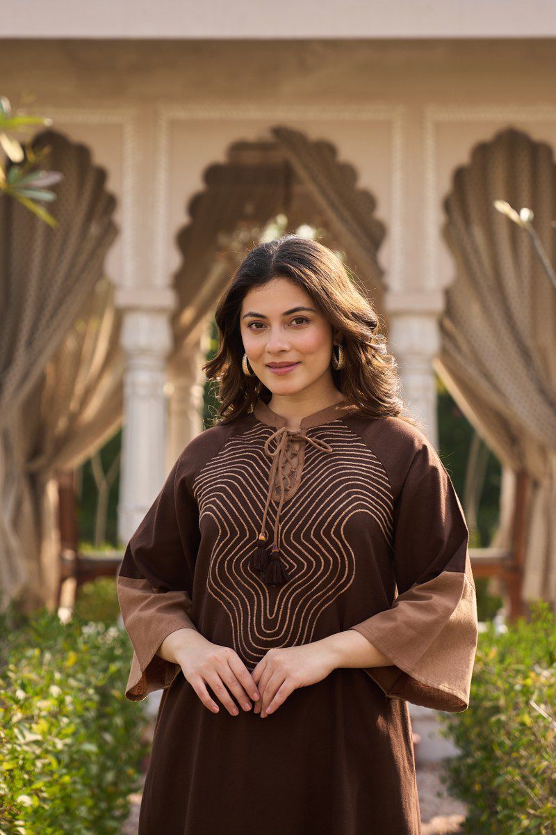 Mocha Muse Cotton Linen Co-ord Set